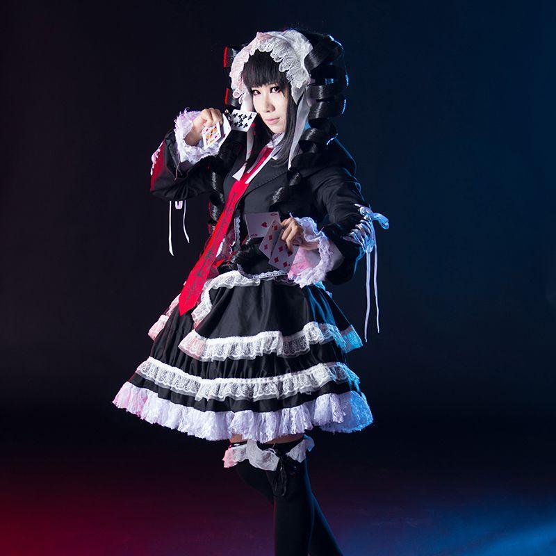 High-quality Danganronpa Celestia Ludenberg Costume Suit For Women Perfect For Halloween