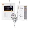 Elegant Moissanite Pendant Necklace With Thick White Gold Plating Hexagonal Crown Design Box Chain 21-50cm Adjustable Length