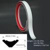1pc 1/2/3meters White self-adhesive decorative strip, flexible corner decorative strip, suitable for walls, floors