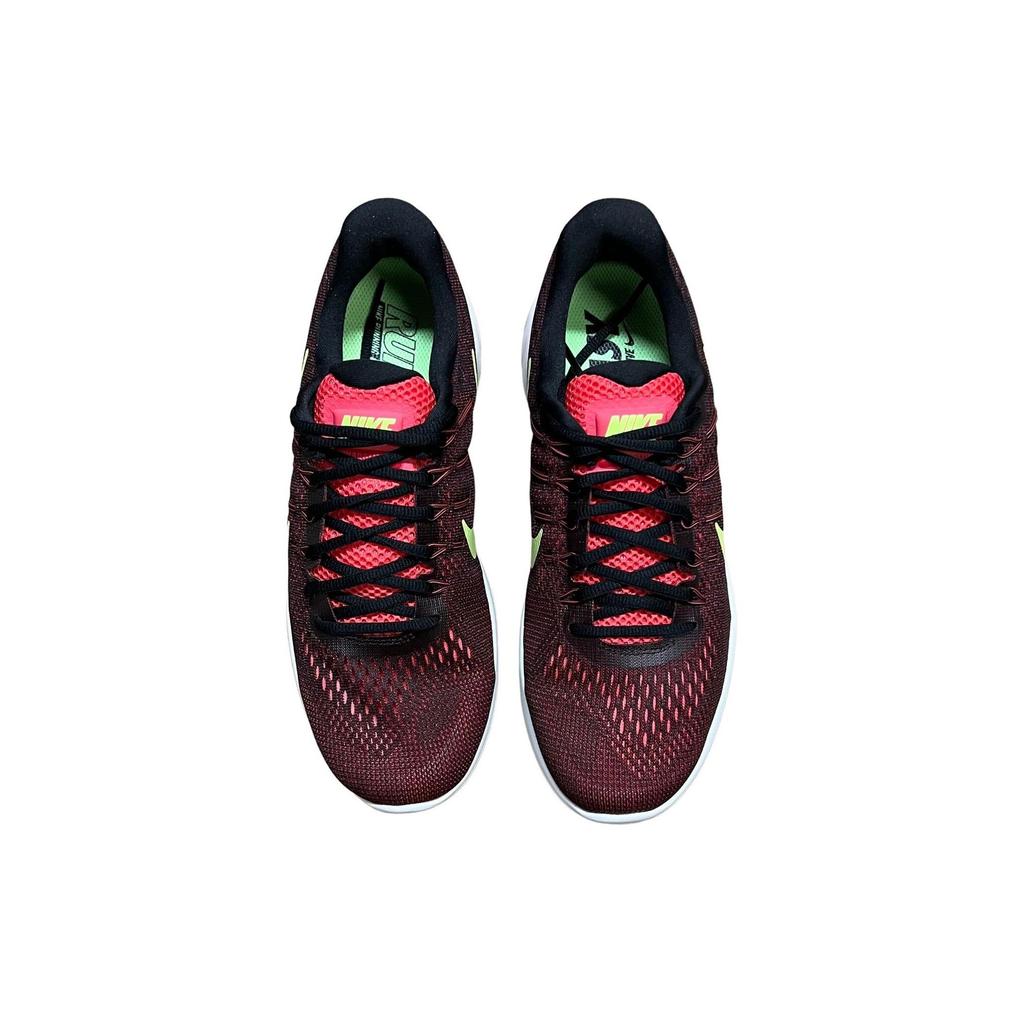 Nike Lunarglide 8 Lace-Up Cushioning Non-Slip Low-Top Running Shoes Men sneaker Red 843725-801