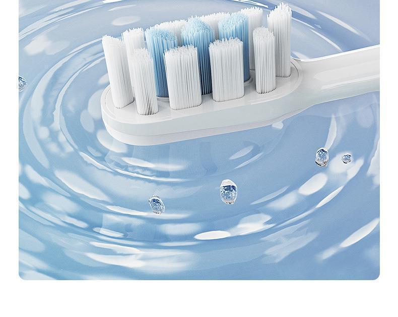 Mijia T302 Schallzahnbürste: Wasserdicht, Induktives Laden mit 4 Bürstenköpfen, Ideal für Studenten.