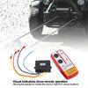 Universal Winch Wireless Remote Control Switch Kit with Receiver 12V 24V for Truck Jeep ATV SUV Red