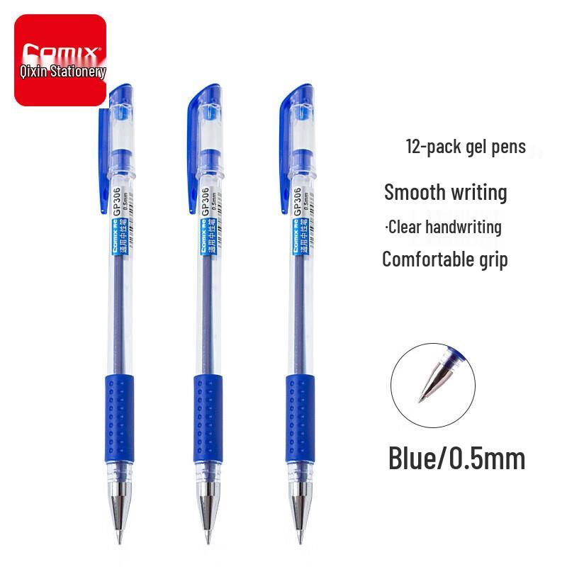 

JY 0.5mm Blue Gel Pens, 36-Count Pack