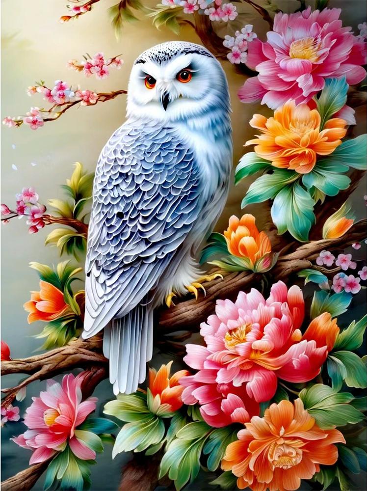 2024 New 5DDiy Diamond Embroidery Bird Eagle Chicken Animal Full Round Square Diamond Colored Mosaic Wall Home Decoration