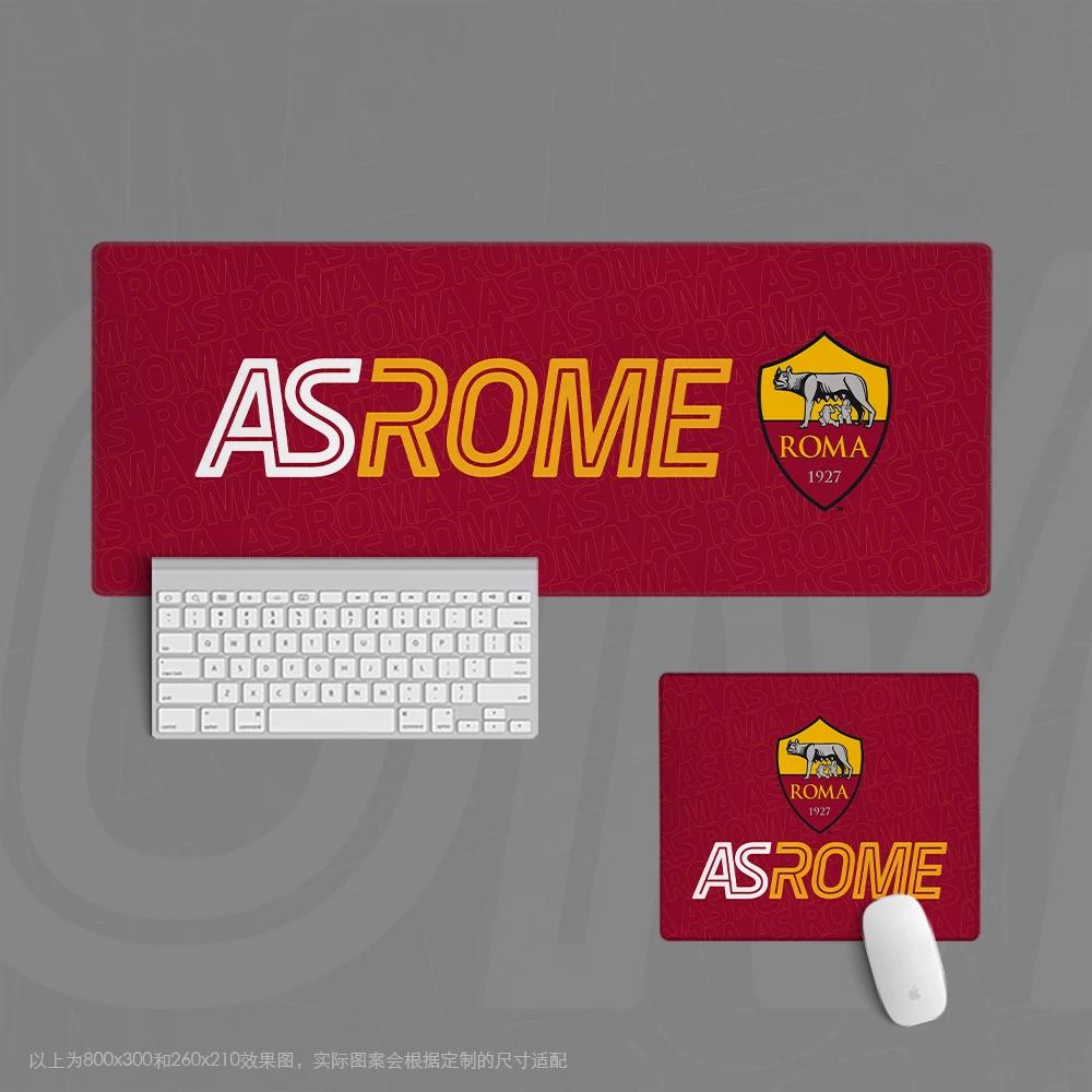 New Creative Extra Large Leather Non-slip Stain Resistant Mouse Pad Office Keyboard Table Football Fan Supplies Student Gift Roma Totti Periphery
