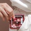 Mini Resepillerdosa Medicinförvaringsorganisatör Behållare Läkemedel Tablettdispenser Enskilda Fack Pillerask Fiskeutrustningslåda