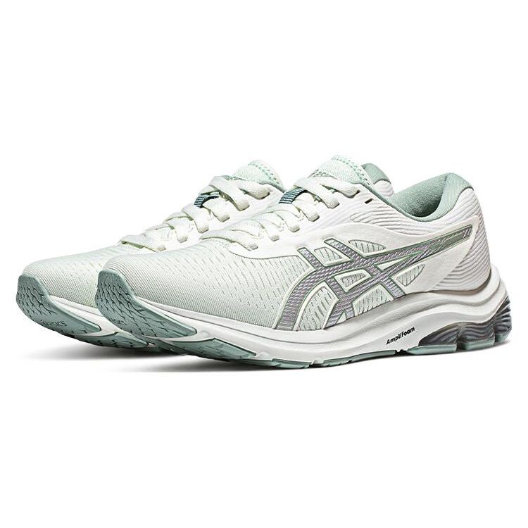 Asics Gel-Pulse 12 Comfortable Durable Low-Top Running Shoes Women sneaker Light-Green 1012B539-300