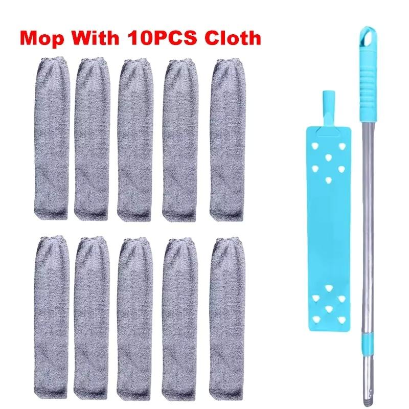 Extendable Pole Stainless Extra Long Feather Duster Bendable Head And Long Handle for Cleaning Ceiling Fans Blinds Furniture