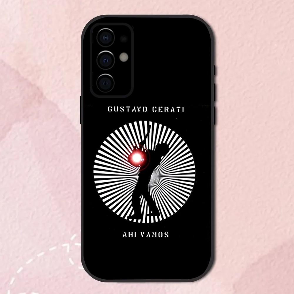 Singer G-Gustavo Cerati Phone Case For Samsung S24,S21,S22,S23,S30,Ultra,S20,Plus,Fe,Lite,Note,10,9,5G Black Soft Shell