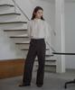 BUT'TON Standard Fit Pants (Charcoal)