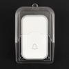 1 Set Wireless Doorbell Button Protective Cover Rainproof Transparent Doorbell Cover Universal Doorbell Splash Guard