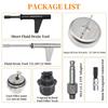 7PCS Metal Transmission Oil Change Filling Tool, Compatible With Mercedes Benz 725.0 8-Speed 9-Speed Transmission, With 9-Speed Hybrid Fuel Filler
