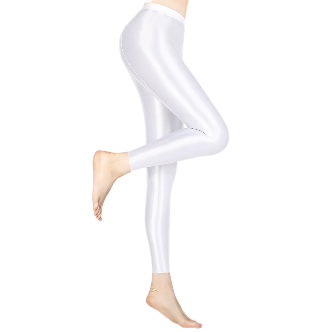 

Leggings Smooth Dance Latin Beautiful Gym White [LEOHEX] Panties, Shiny, Fabric, Tights, Dance, Legs, Smooth, Wear, XXL, белый