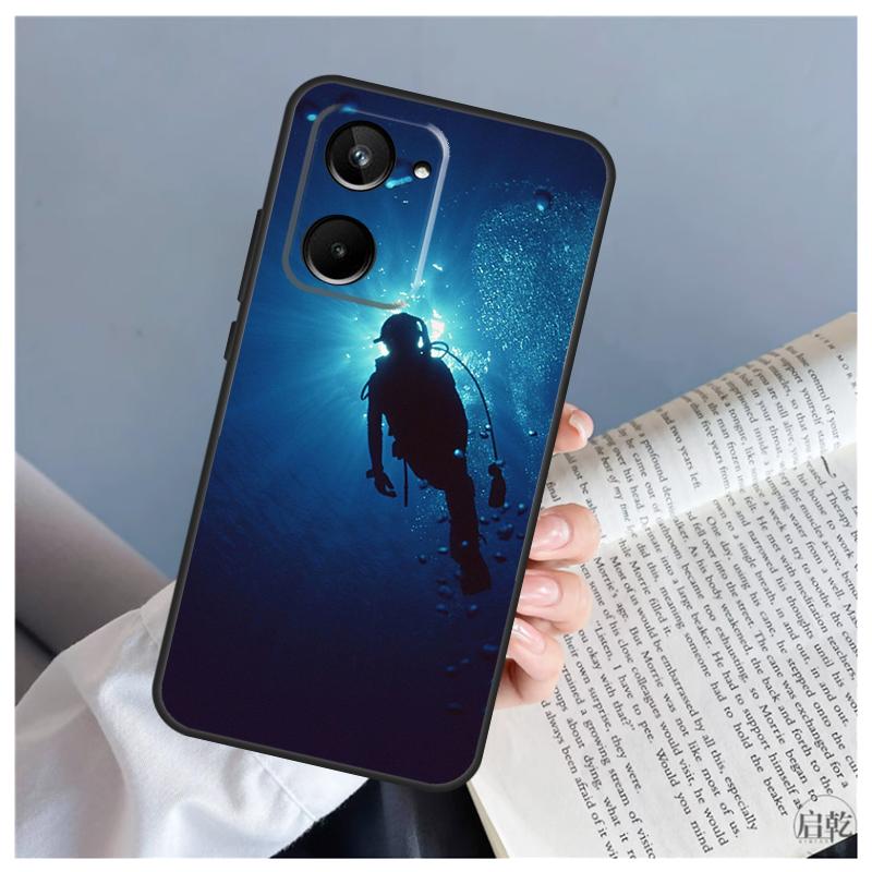 

Scuba Diving For Realme GT7 Pro GT6 C67 C65 C63 C61 C55 C53 C51 C35 C71 C75 11 12 13 14 15 Pro Plus Case Realme C61