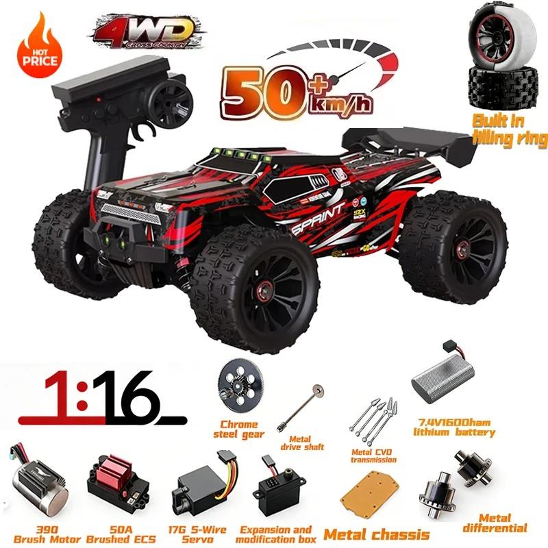 

9522PRO 85KM/H High Speed RC Car 1:16 Professional Brushless 4WD Off-Road Drift Remote Control Racing Car for Adults Truck