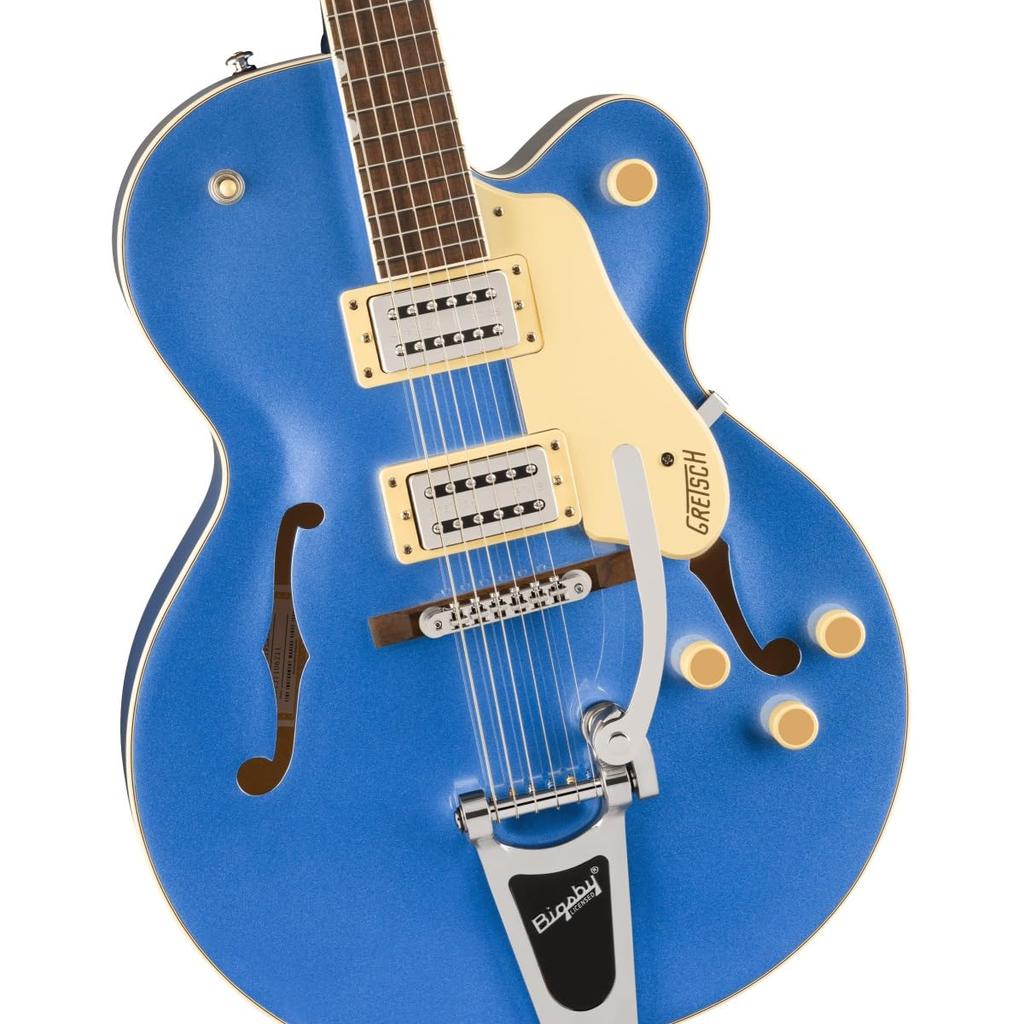 Gretsch G2420T Streamliner Hollow Body with Bigsby Laurel Fairlane Blue / Fingerboard, Broad'Tron BT-3S Pickups,
