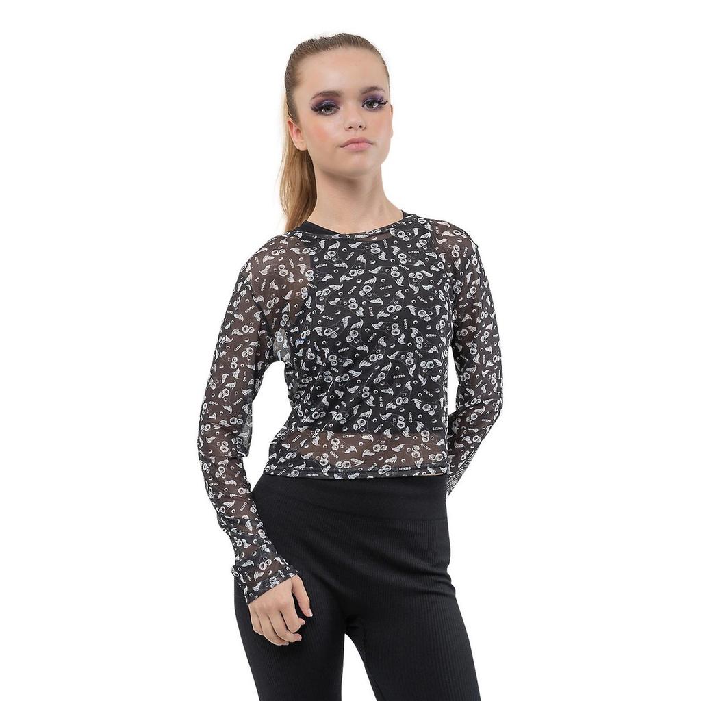 Gremlins Womens/Ladies Gizmo Mesh Cropped Top