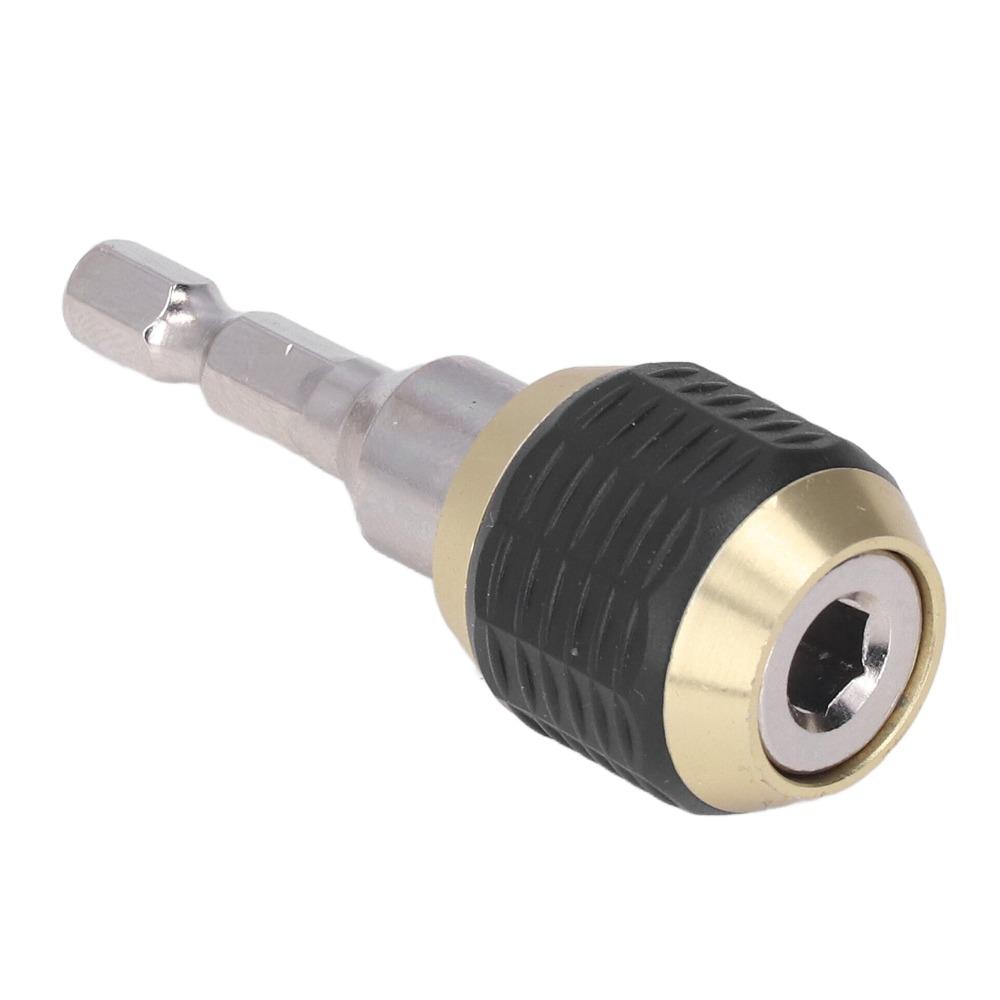 1/4 Inch Hex Shank Quick Release Impact Driver Hex Shank Drill Bit Holder Power Drill Use