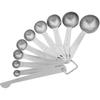 Smithcraft Measuring Cups and Spoons Set 18, 18/8 Stainless Steel Measuring Cups and Spoons Set, Metal Measuring Cups and Spoons Set, 8 Measure Cups
