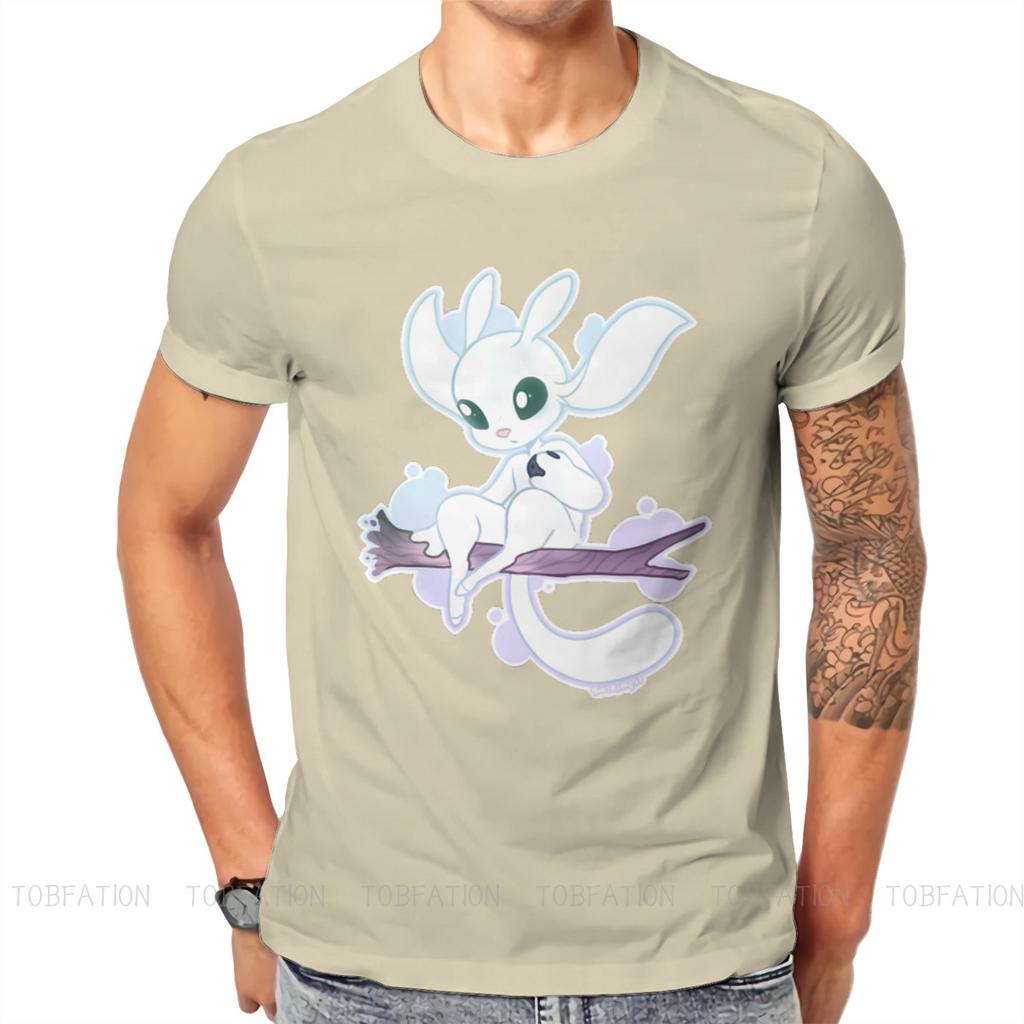 Ori And The Blind Forest V Stromu Tričko Vintage Grunge Teenager Letní Volné Bavlněné Pánské Trička Harajuku S Kulatým Výstřihem Tričko