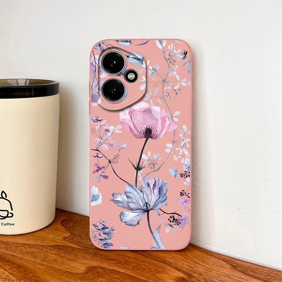 For Honor 400 Pro Phone Case Cute Astronaut Liquid Silicone Full Coverage Anti Drop Soft Back Shell For Honor400 5G Bumper Capa