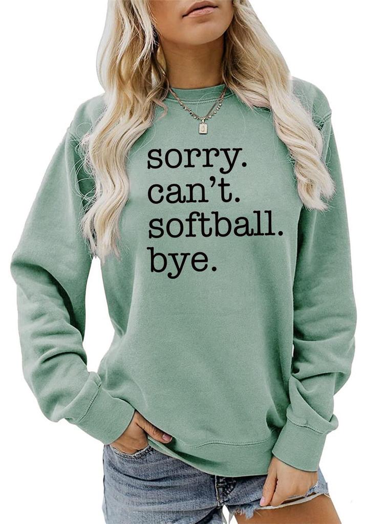 European and American Women's Oversized Long Sleeve Sweatshirt
