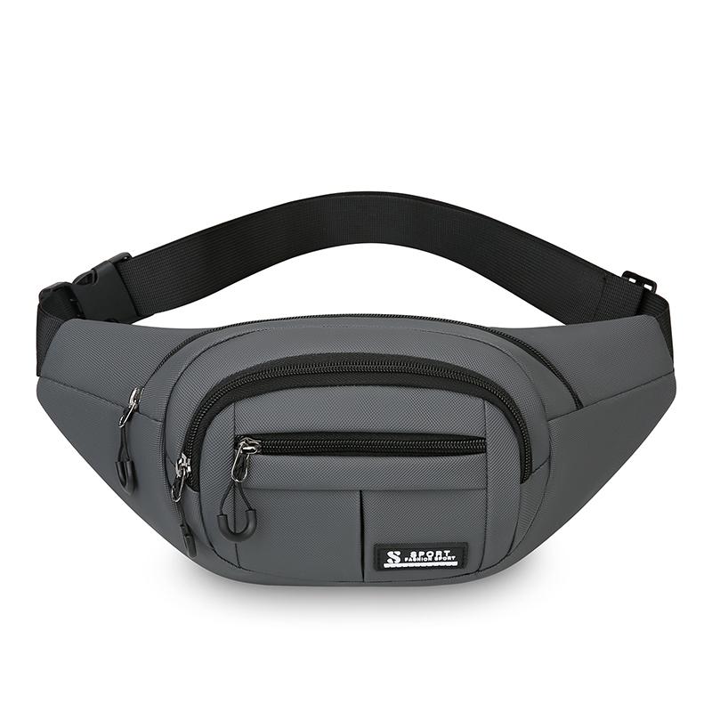 Waterproof Men's Waist Bag Multifunctional Outdoor Sports Large Capacity Chest Bag