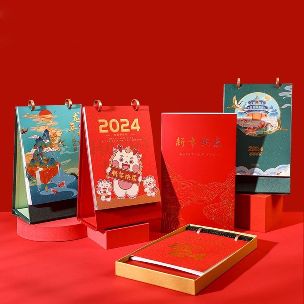 

Desktop Decorations Desk Calendar Durable Standing Calendar Gift Daily Planner