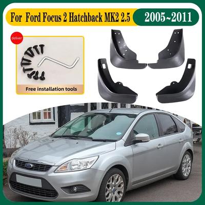 Bilstänkskärmar För Ford Focus 2 II Halvkombi MK2 MK2.5 2005~2011 Bilstänkskydd Fram Bakre Skärm Auto Tillbehör Stänkskydd