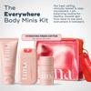 Luna Daily Hydrating Everywhere Body Minis Kit 3 Step Microbiome + Ph Balancing Routine 13.5 Oz   400 Ml