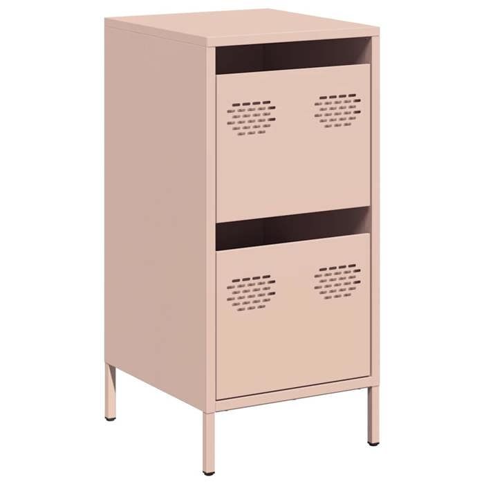 VidaXL Buffet Pink 35x39x73.5 Cm Cold-rolled Steel 851395