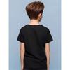 European sizes Kids' Boys Short Sleeve T-Shirt with Cute Lollipop Print - Breathable Round Neck Casual Top