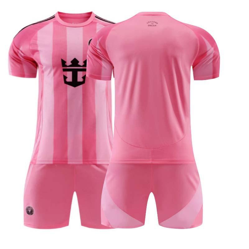 2526 Miami home jersey pink football jersey set No. 10 23 Beckham cross-border jersey Size 16