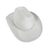 Bridal Bandana Panama Hat Jeweled Rhinestones for Women Bride Hat Sparkling Rhinestones Bridal Caps Photo Props