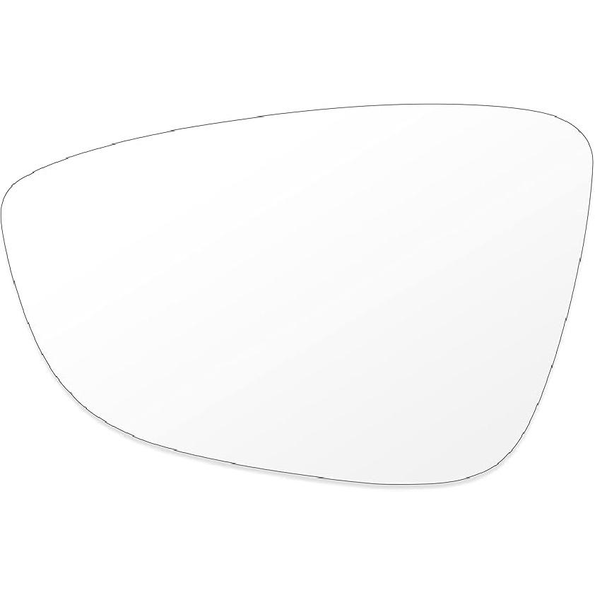 SCITOO Driver Side Mirror Glass For 2003-2007 For Cadillac Escalade, For Chevy Avalanche, Silverado Suburban Tahoe, For GMC Sierra Yukon Left Heat