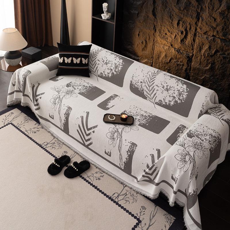Anti-cat paw sofa cover simple new four-season universal sofa cushion blanket full cover non-slip sofa cover