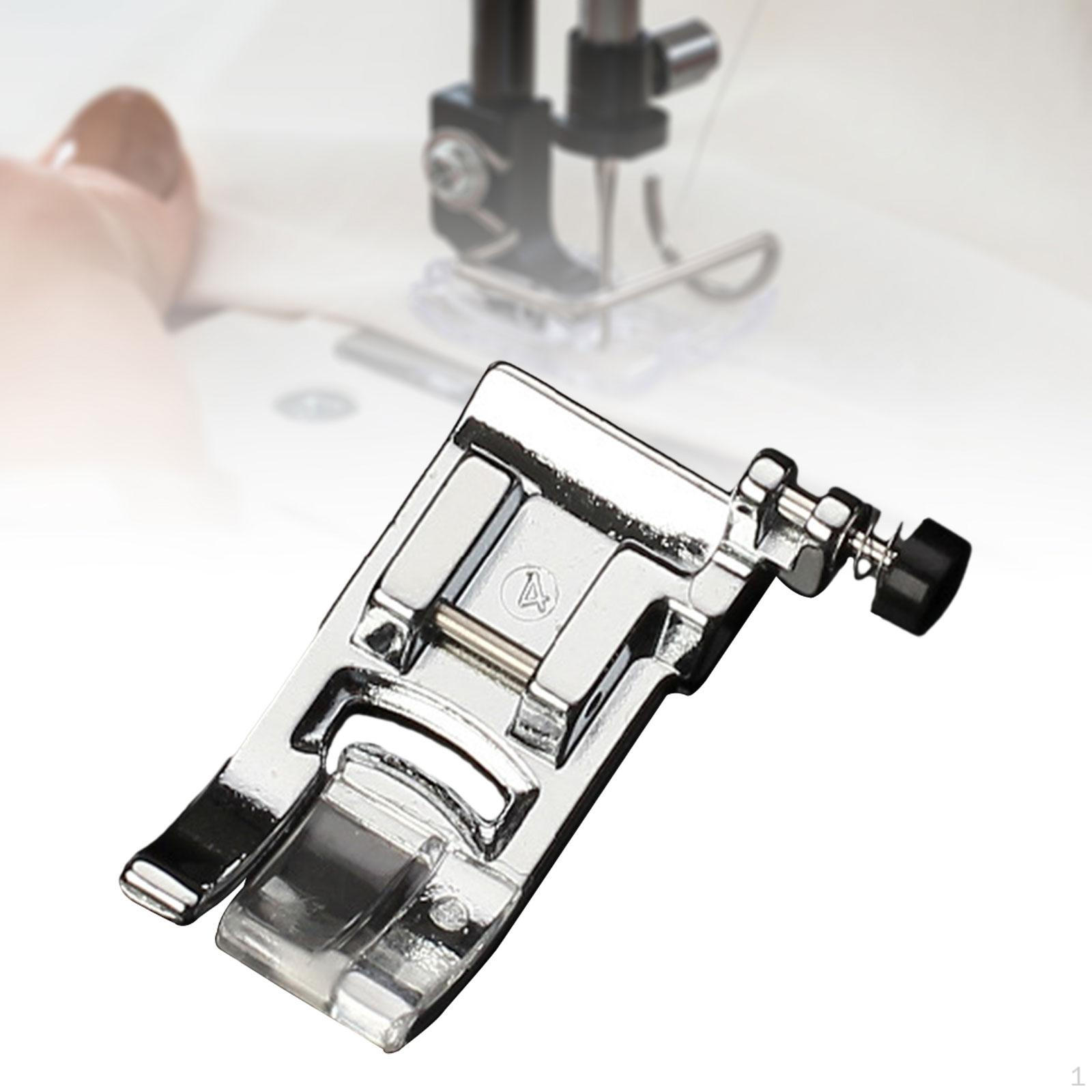 

Лапка Zig для домашньої швейної машини. Побутова. Легка установка. Металевий ACCs. Прямий стібок 3.6cmx2.8cmx1.1cm