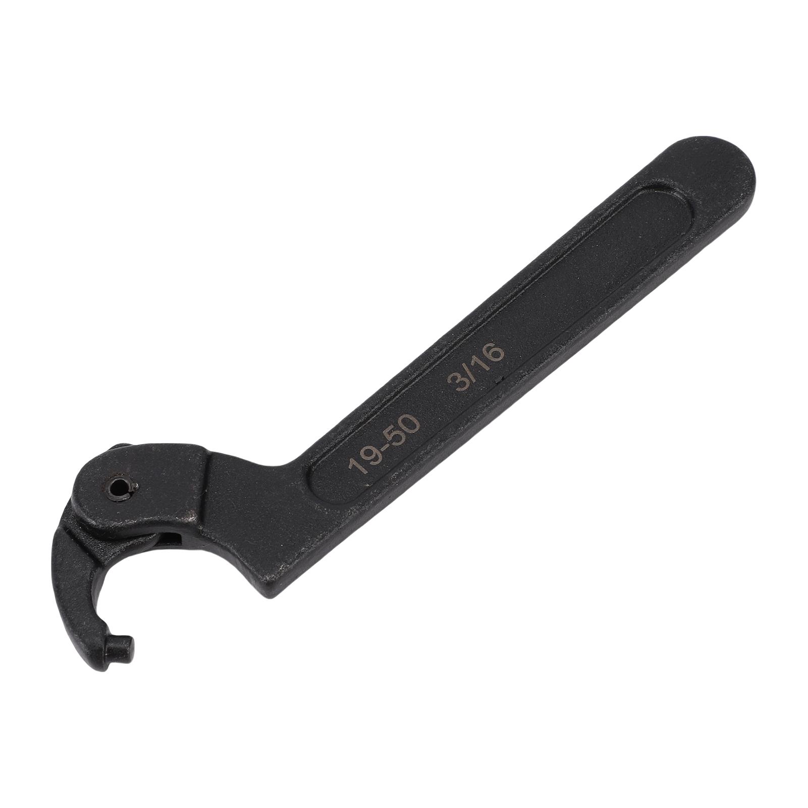 

C Hook Spanner Wrench 3 4 To 2 Inch Adjustable Hook Wrench for Home Plumbing Appliance Repair