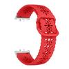 Romantic strap for Samsung Galaxy Fit 3 Smart Watch Wedding Strap Lovely Women Plum Watches Strap for Samsung Galaxy Fit 3