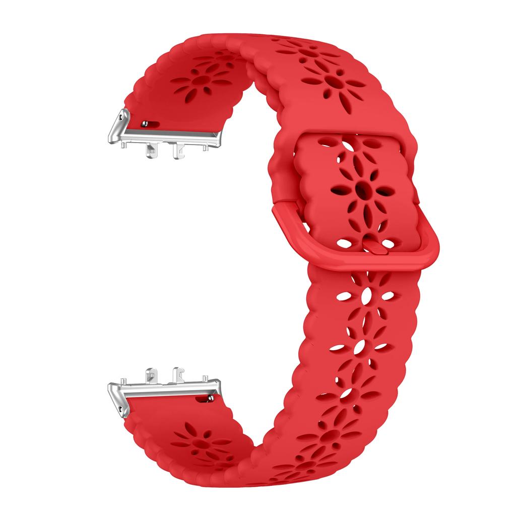 Romantic strap for Samsung Galaxy Fit 3 Smart Watch Wedding Strap Lovely Women Plum Watches Strap for Samsung Galaxy Fit 3