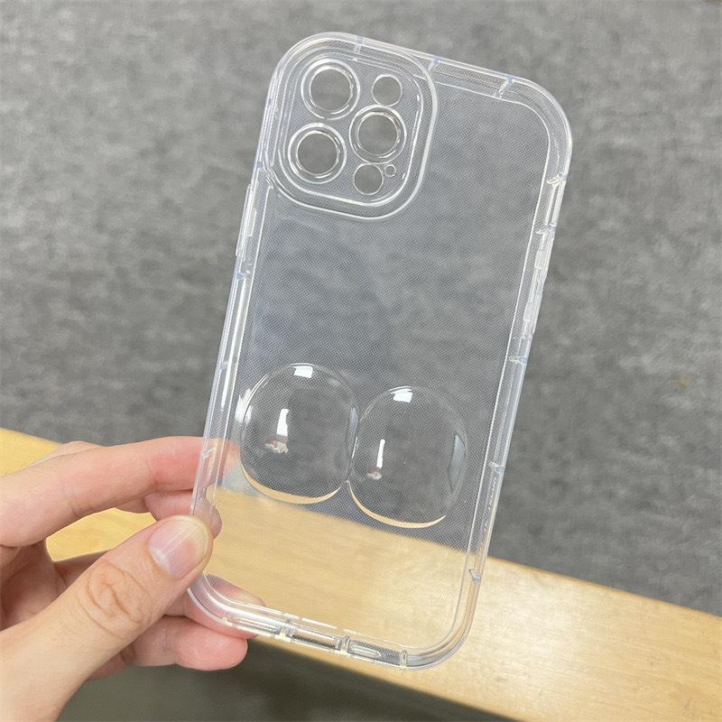 Suitable for IPhone 15 Pinch and Pressure Relief Material Mobile Phone Box Apple 14 3D Bubble Pressure Relief Shell Protective Cover