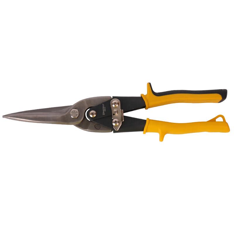 SHEFFIELD 10-inch Straight Cut Aviation Snips 10 inch