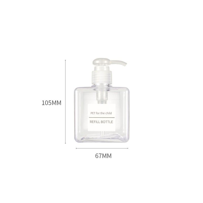 PETG 250ml Shampoo Lotion Pump