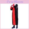Elegant Arabian Prince Costume For Men Red And Black Polyester Fabric Ideal For Halloween Parties