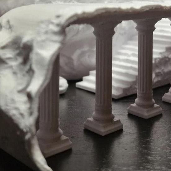 Roman Column Aquarium Tunnel Under Gravel Cave Tunnel Fish Tank Decoration Fish And Shrimp Hideout for Betta Cichlid Kuhli Loach