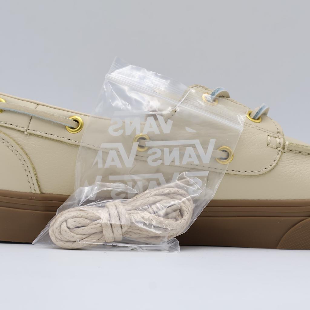 VN000Z11TAN Vans 2 Eyelet Boat Shoe Leather Tan (Men's)