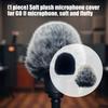 Professional Flocking Foam Mics Windscreen Perfect Fit For GO II Mics Wind Muff Enhances Sound Quality Suitable For Studio