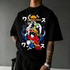 One Piece Anime T Shirt Unisex Unisex Cotton Short Sleeve Tee Tops 2026 Summer Luffy Zoro Sanji Graphic Print Streetwear Casual Y2k