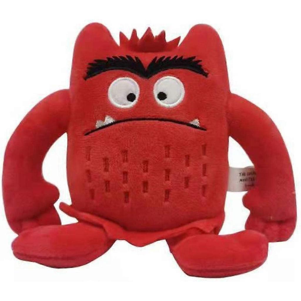6Pcs/Set Color Monster Plush Doll Stuffed Baby Appease Color Emotions Plush Stuffed Toy For Children Kids Birthday Christmas Gifts