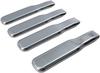 Super Carry DA16T Tilt Lever Fixing Covers Compatible with DA and 16 Carry Trucks Chrome-Tone (4-Piece Set) [DHC-NOBU-305-4PC] DA16, A16,